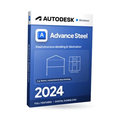 Autodesk Advance Steel 2024 für Windows – Softwareverpackung