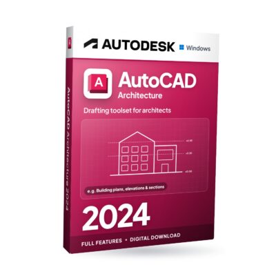 Autodesk AutoCAD Architecture 2024 für Windows – Softwareverpackung