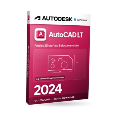 Autodesk AutoCAD LT 2024 für Windows – Softwareverpackung