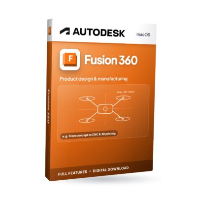 Autodesk Fusion 360 für macOS – Softwareverpackung