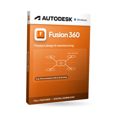 Autodesk Fusion 360 für Windows – Softwareverpackung
