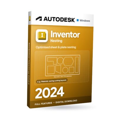 Autodesk Inventor Nesting 2024 für Windows – Softwareverpackung