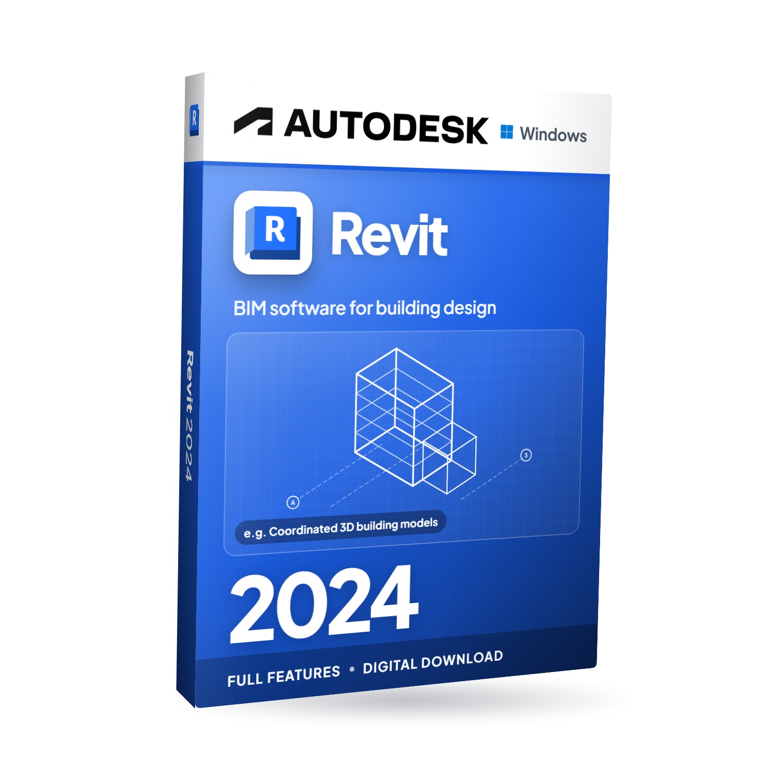 Autodesk Revit 2024 für Windows – Softwareverpackung