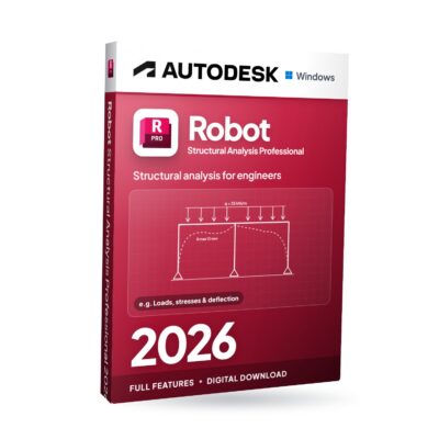 Autodesk Robot Structural Analysis Professional 2026 für Windows – Softwareverpackung