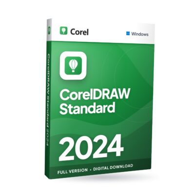 CorelDRAW Standard 2024 für Windows – Softwareverpackung