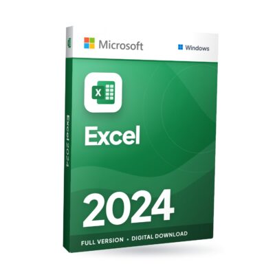 Microsoft Excel 2024 für Windows – Softwareverpackung