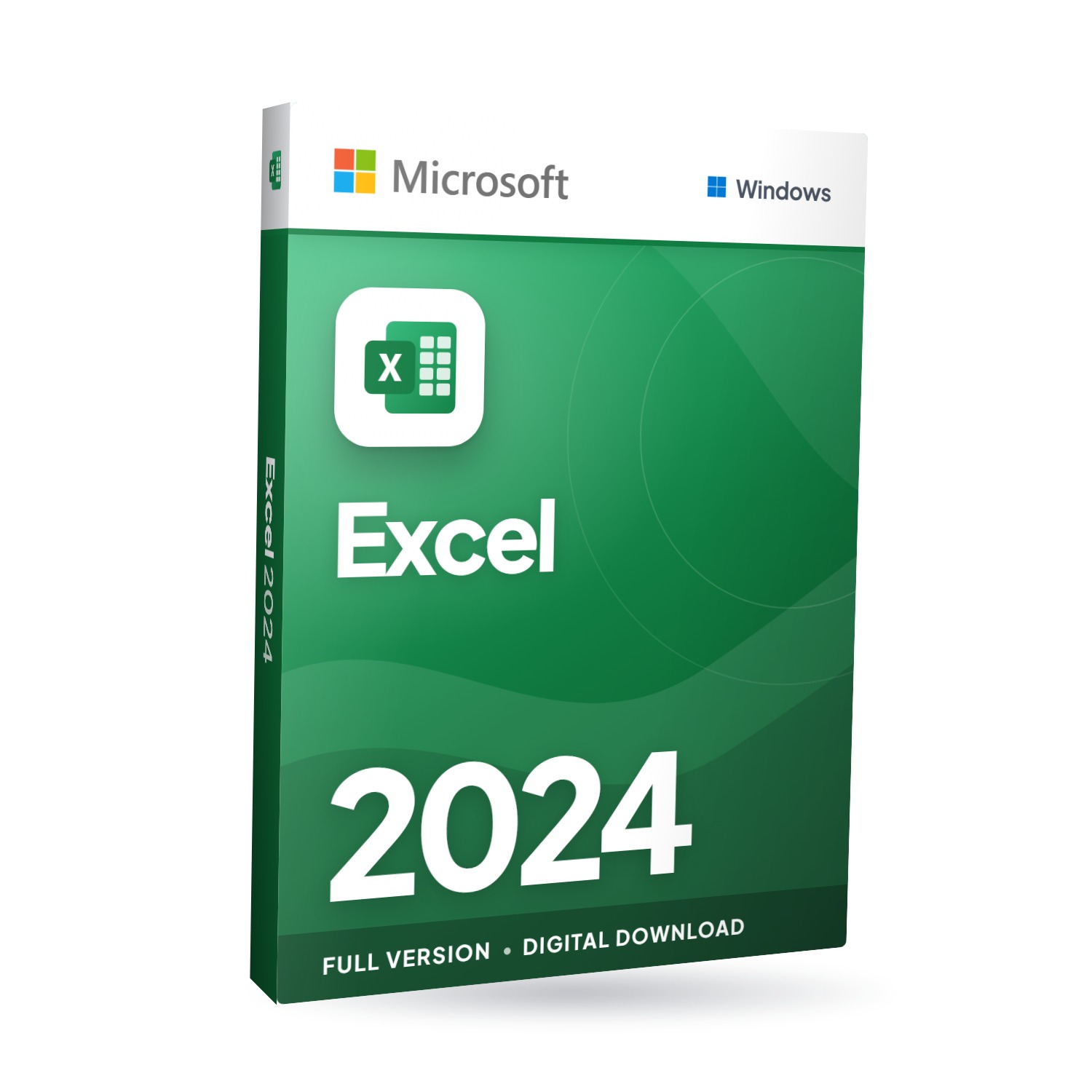 Microsoft Excel 2024 für Windows – Softwareverpackung