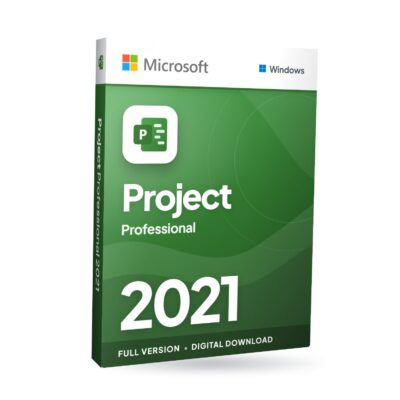Microsoft Project Professional 2021 für Windows – Softwareverpackung