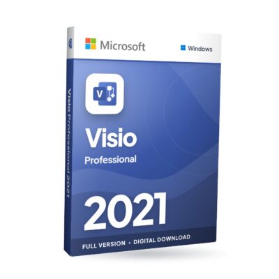 Microsoft Visio Professional 2021 für Windows – Softwareverpackung