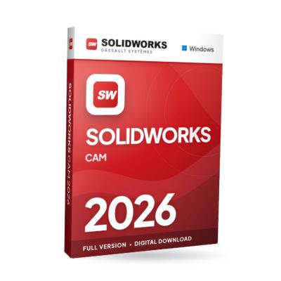 SOLIDWORKS CAM 2026 für Windows – Softwareverpackung